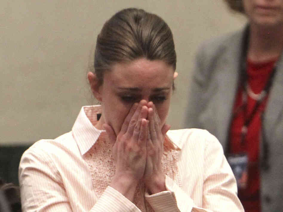 Casey Anthony reacts Tuesday after being acquitted for the murder of her daughter, Caylee. Much of the nation was riveted to the widely televised trial, which took place over a month and a half in Orange County, Florida. Casey Anthony reacts Tuesday after being acquitted for the murder of her daughter, Caylee. Much of the nation was riveted to the widely televised trial, which took place over a month and a half in Orange County, Florida.