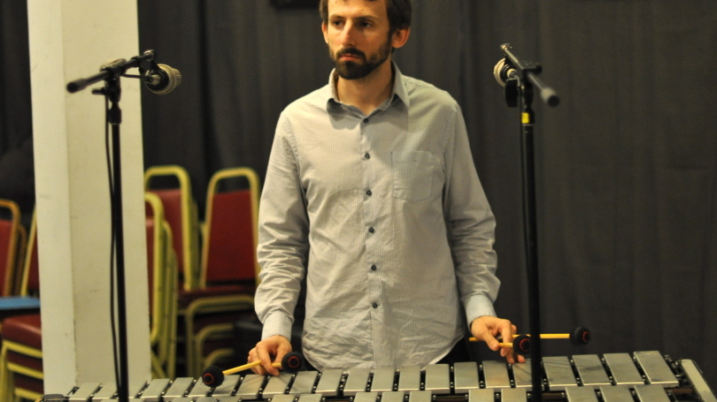 Vibraphonist Chris Dingman.