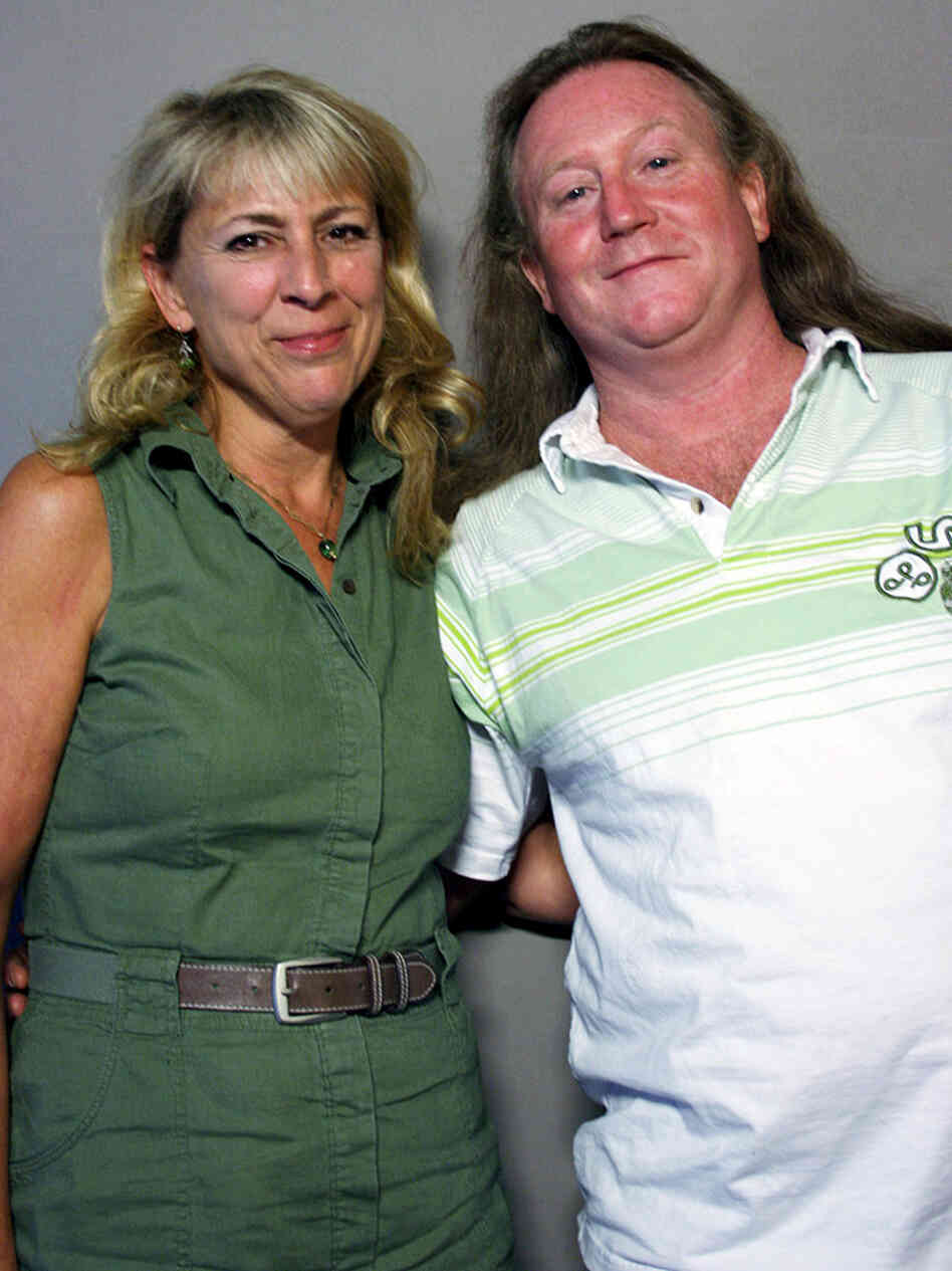Betsy Brooks remembered her father, Charles Brooks, during a recent visit to StoryCorps in New York with her boyfriend, John Grecsek.