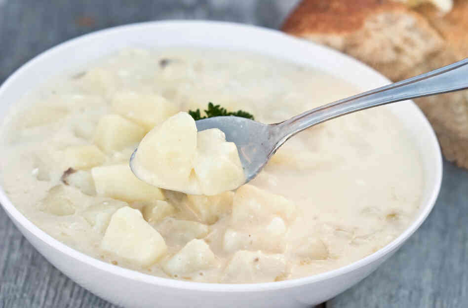 If your potato soup came from a bulging, unrefrigerated container, don't even taste it.