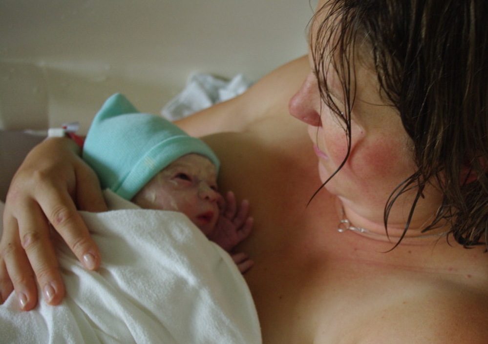 Sarah and Chad welcomed their little bundle, Finnley James, on July 3.