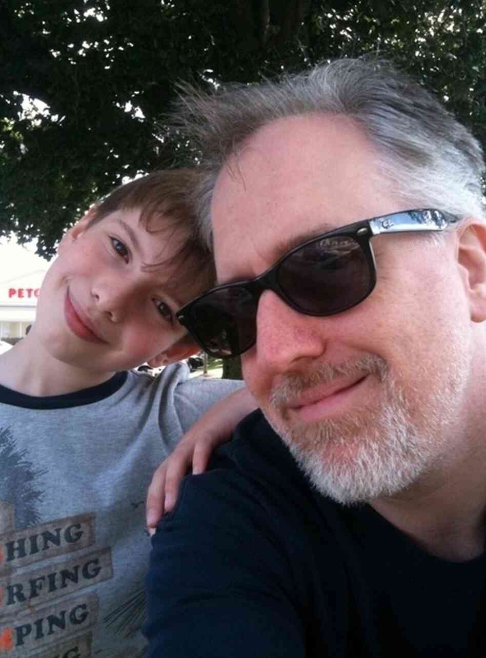 Andy Affleck with Jack in 2009. Andy Affleck with Jack in 2009.