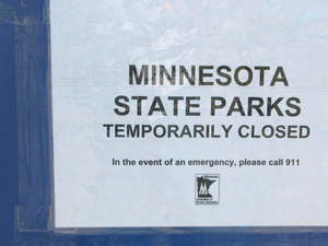 Afton State Park is one of the victims of Minnesota's government shutdown.