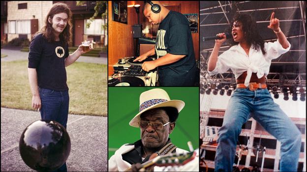 Roky Erickson, DJ Screw, Lightin' Hopkins, and Selena.