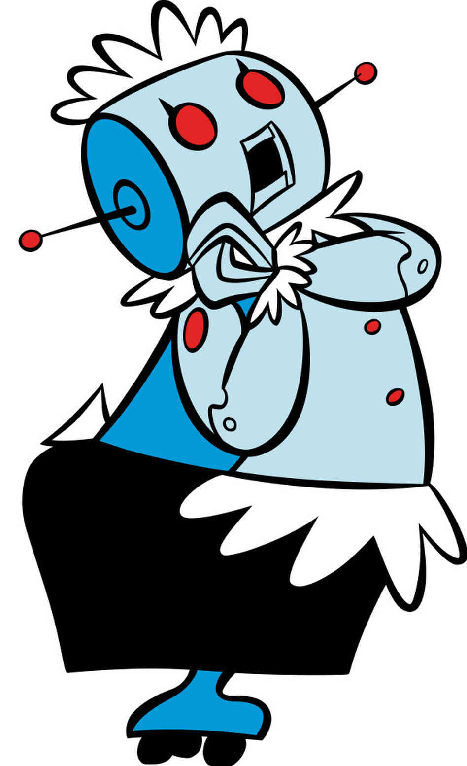 Rosie, The Jetsons' robot maid. Rosie, The Jetsons' robot maid.