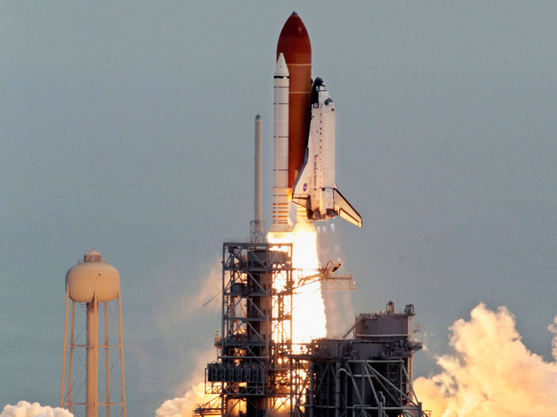 Artifacts from the space shuttle program, and the final mission by Atlantis, are destined for the Smithsonian Air and Space Museum. Here, Atlantis blasts off from Kennedy Space Center for its last mission.