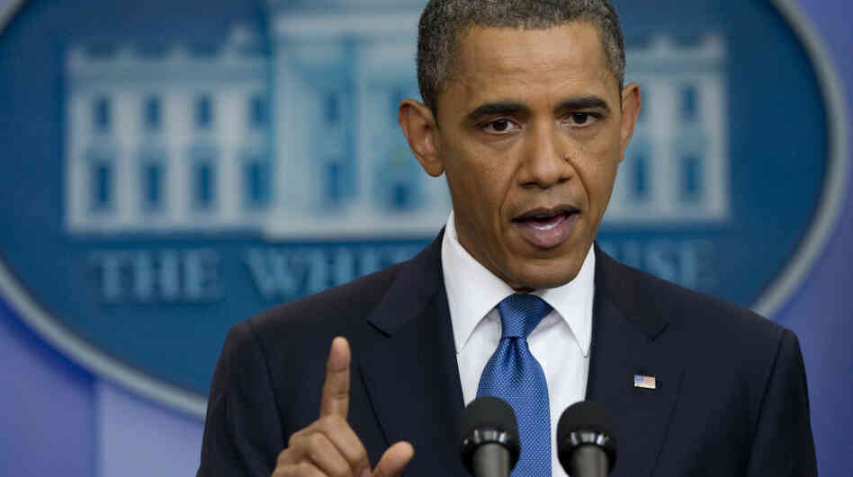 President Obama speaks during a news conference in the Brady Press Briefing Room at the White House. President Obama speaks during a news conference in the Brady Press Briefing Room at the White House.