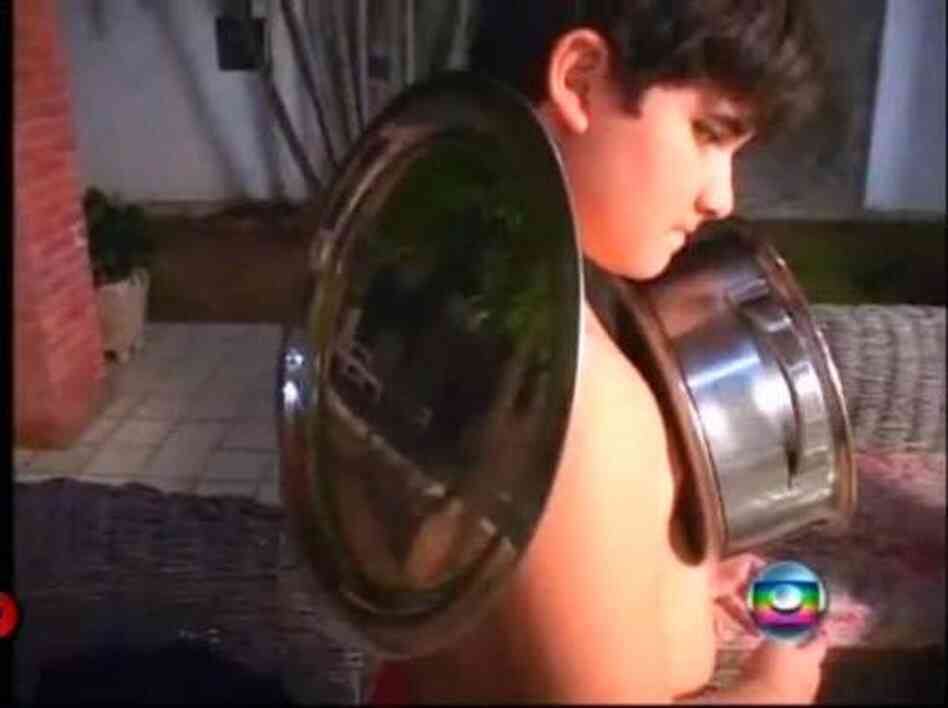 Brazil's "magnet boy."