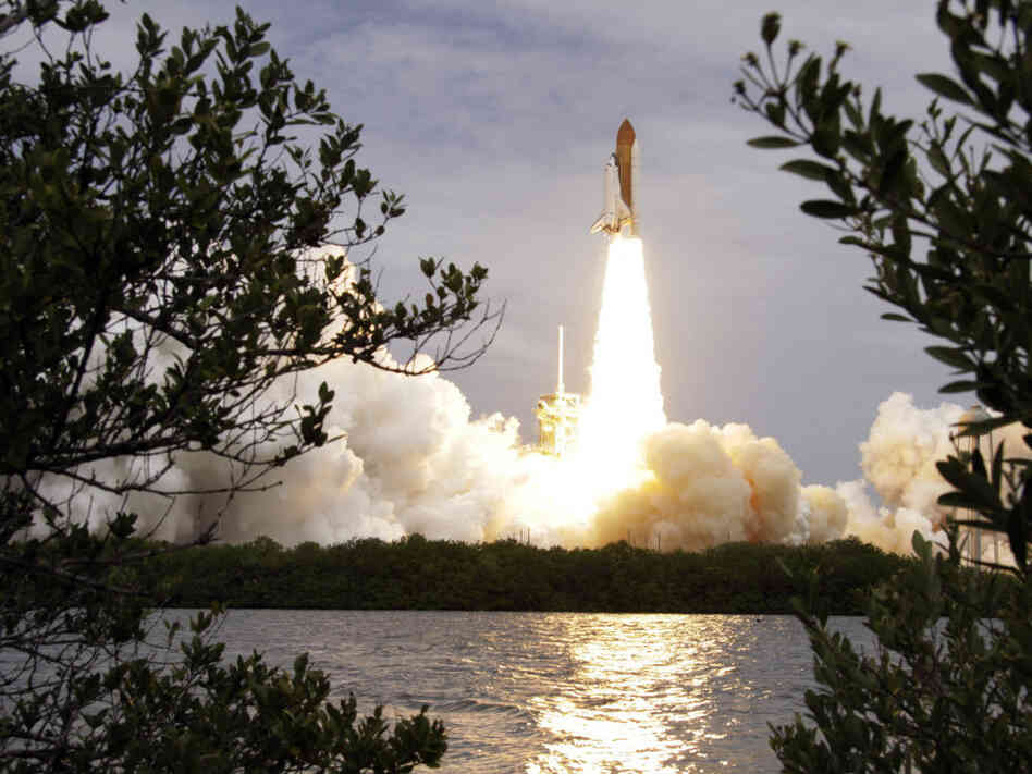 The space shuttle Atlantis lifts off from the Kennedy Space Center Friday, July 8, in Cape Canaveral, Fla. Atlantis is the 135th and final space shuttle launch for NASA. The space shuttle Atlantis lifts off from the Kennedy Space Center Friday, July 8, in Cape Canaveral, Fla. Atlantis is the 135th and final space shuttle launch for NASA.