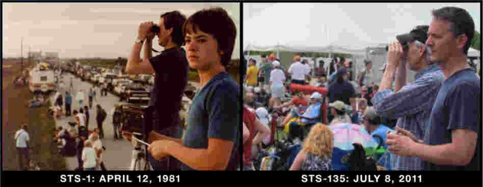 Father and Son: STS-1 and STS-135