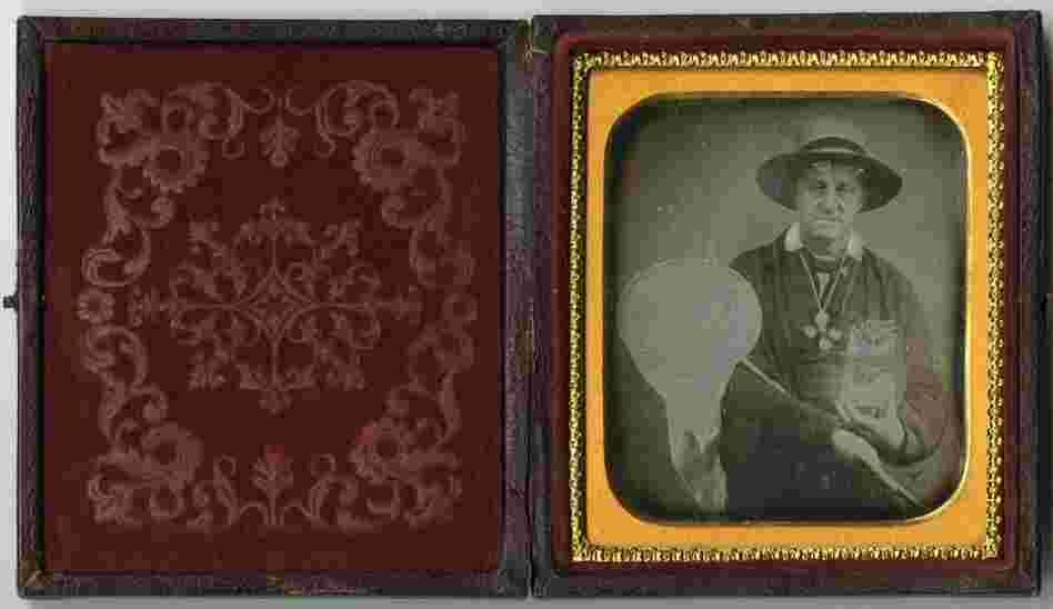 Daguerreotype of a lepidopterist (butterfly collector), circa 1850 Daguerreotype of a lepidopterist (butterfly collector), circa 1850