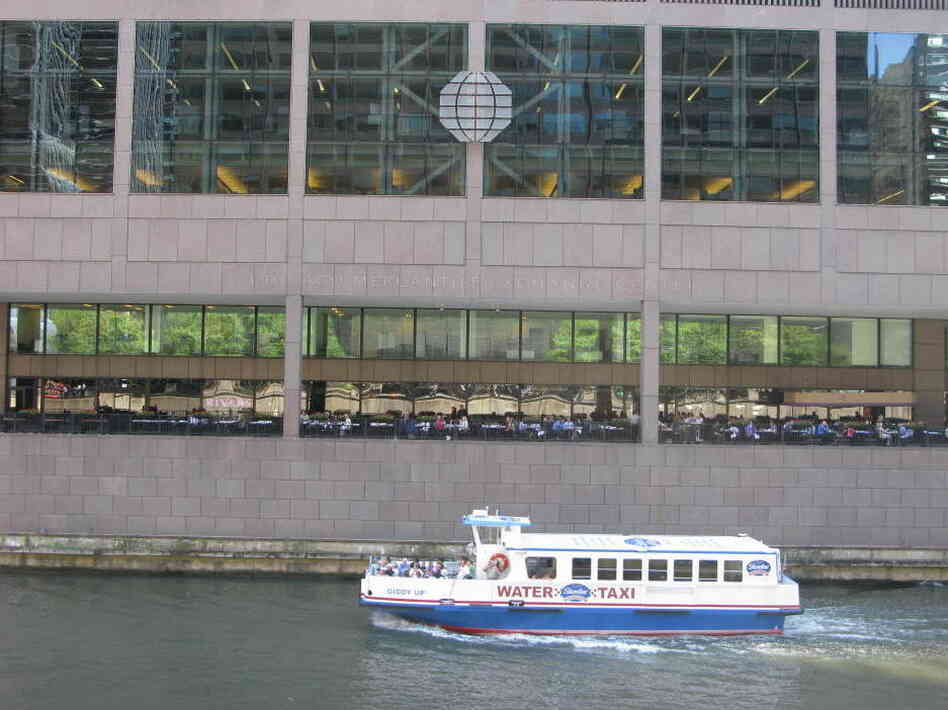 Some of the biggest corporate headquarters in the country are located along the Chicago River.