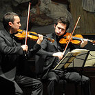 The Ebène Quartet plays everything from surf rock and jazz standards to Debussy and Ravel. The Ebène Quartet plays everything from surf rock and jazz standards to Debussy and Ravel.