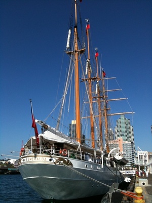 Chileans affectionately refer to the Esmeralda as Chileans affectionately refer to the Esmeralda as
