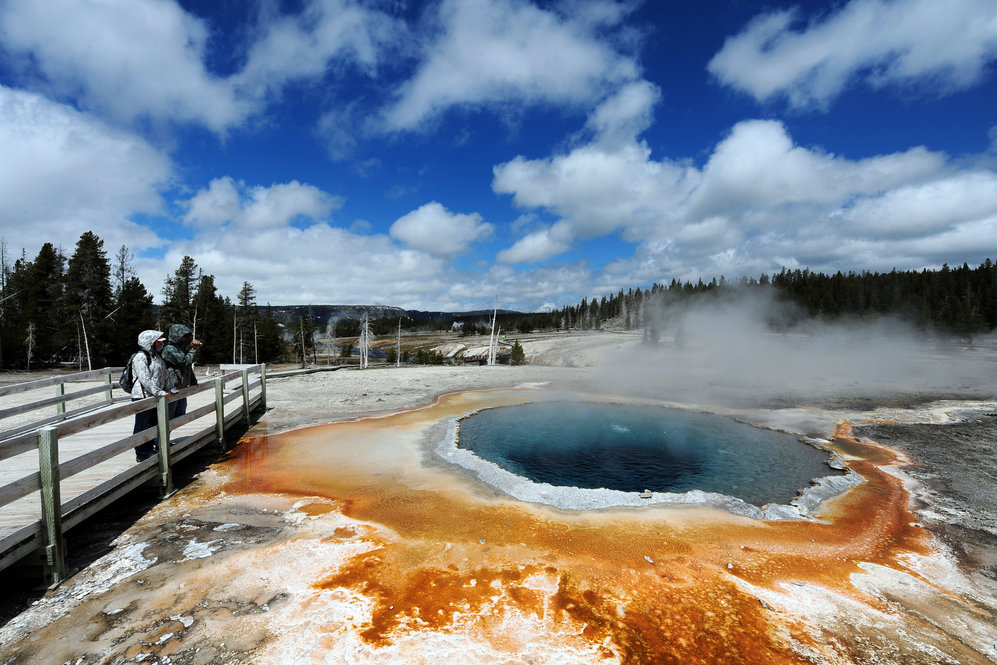 The Crested Pool hot spring