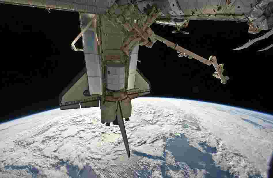 Docked to the International Space Station in April, 2010, space shuttle Discovery was a member of the fleet of shuttles that carried supplies, experiments and people to the orbiting outpost. Without the shuttle, other space vehicles, like the Russian Soyuz capsule, will be heavily relied upon.