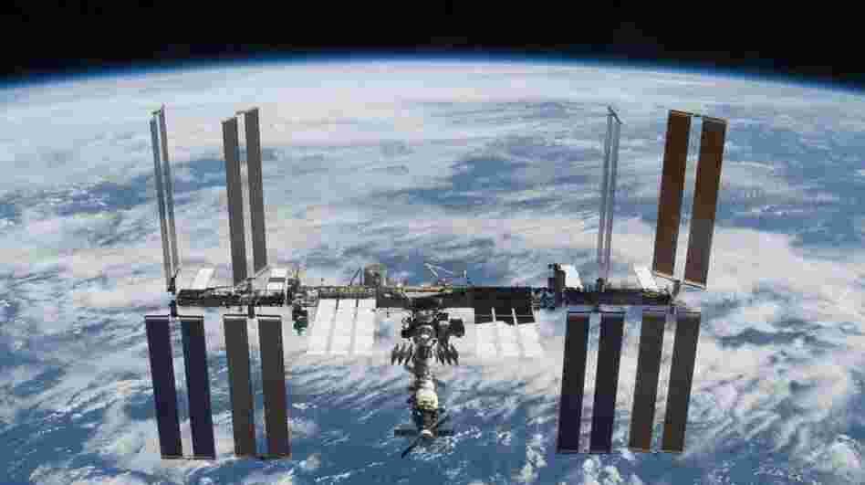 The International Space Station as seen from the space shuttle Atlantis after it undocked from the outpost in November 2009. Despite an end to the space shuttle program, NASA says scientific work is just getting into full gear on the space station. The International Space Station as seen from the space shuttle Atlantis after it undocked from the outpost in November 2009. Despite an end to the space shuttle program, NASA says scientific work is just getting into full gear on the space station.