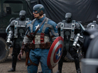 Captain America (Chris Evans, center) was actually the first Marvel avenger, conceived in 1940 to do battle with Hitler. Captain America (Chris Evans, center) was actually the first Marvel avenger, conceived in 1940 to do battle with Hitler.