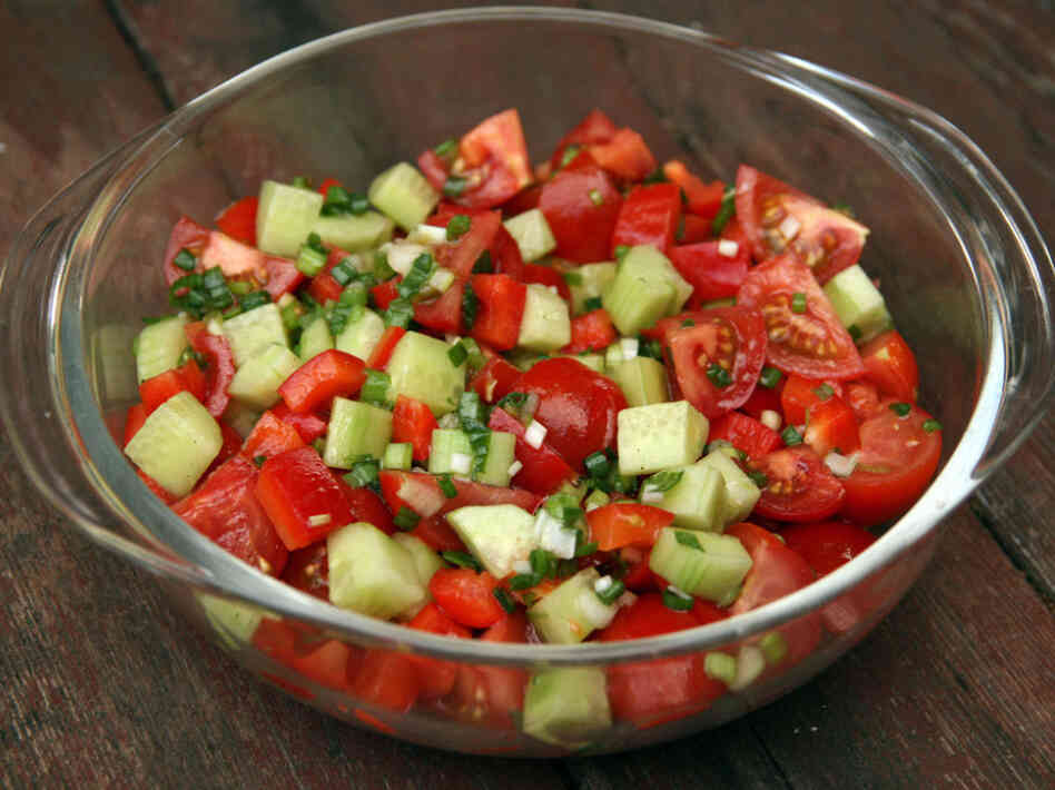 Azarbaychan Salati (Azerbaijan Salad)