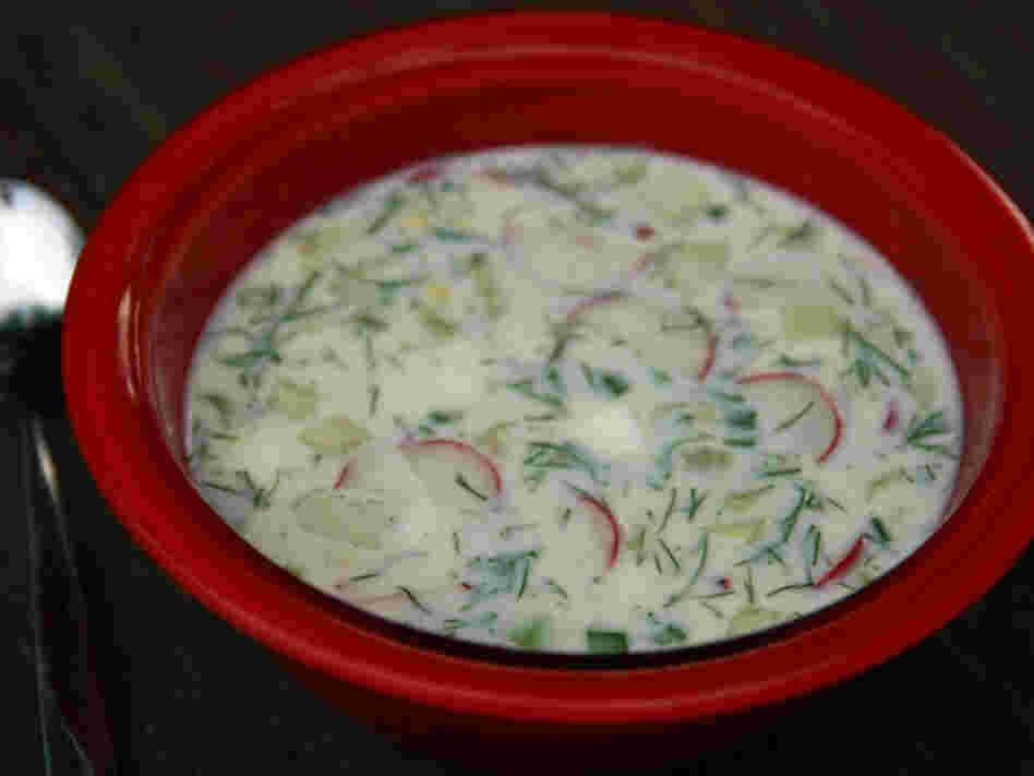 Okroshka (Cold Kefir Soup)
