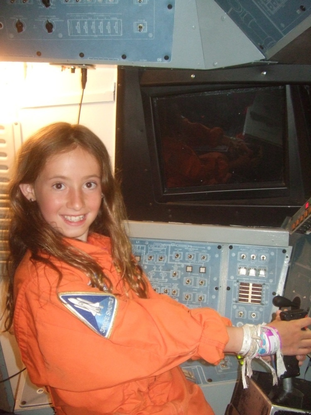 Zoe McElroy, 11, hopes to get to the moon or even Mars.