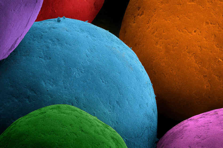 HINT: The best part of ice cream.PREVIOUS SLIDE: Salt (NaCl), 45 times magnification 