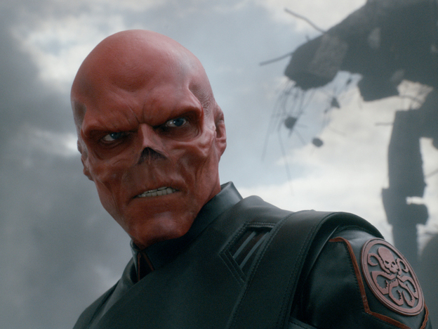 Red Skull (Hugo Weaving), a snarling Nazi villain, is the Axis powers' answer to Captain America. His wonderfully hammy performance is a highlight of the brisk, entertaining film.