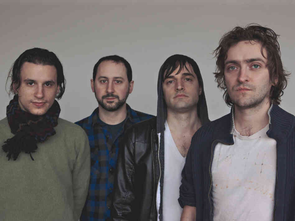 The New York City band Hooray for Earth. The New York City band Hooray for Earth.