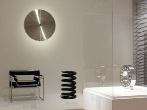 This railroad car spring was featured in MoMA's landmark "Machine Art" exhibition in 1934.
