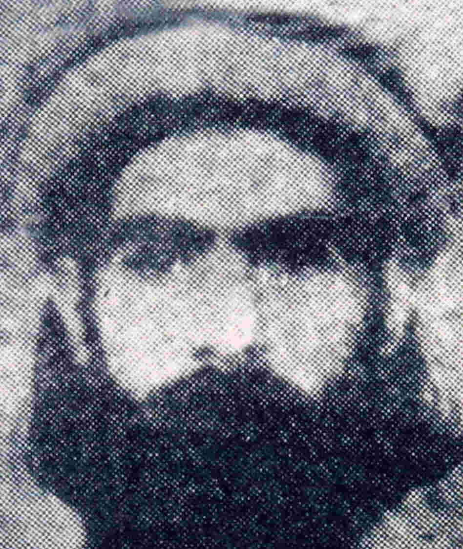 Undated photo reportedly showing Taliban leader Mullah Omar.