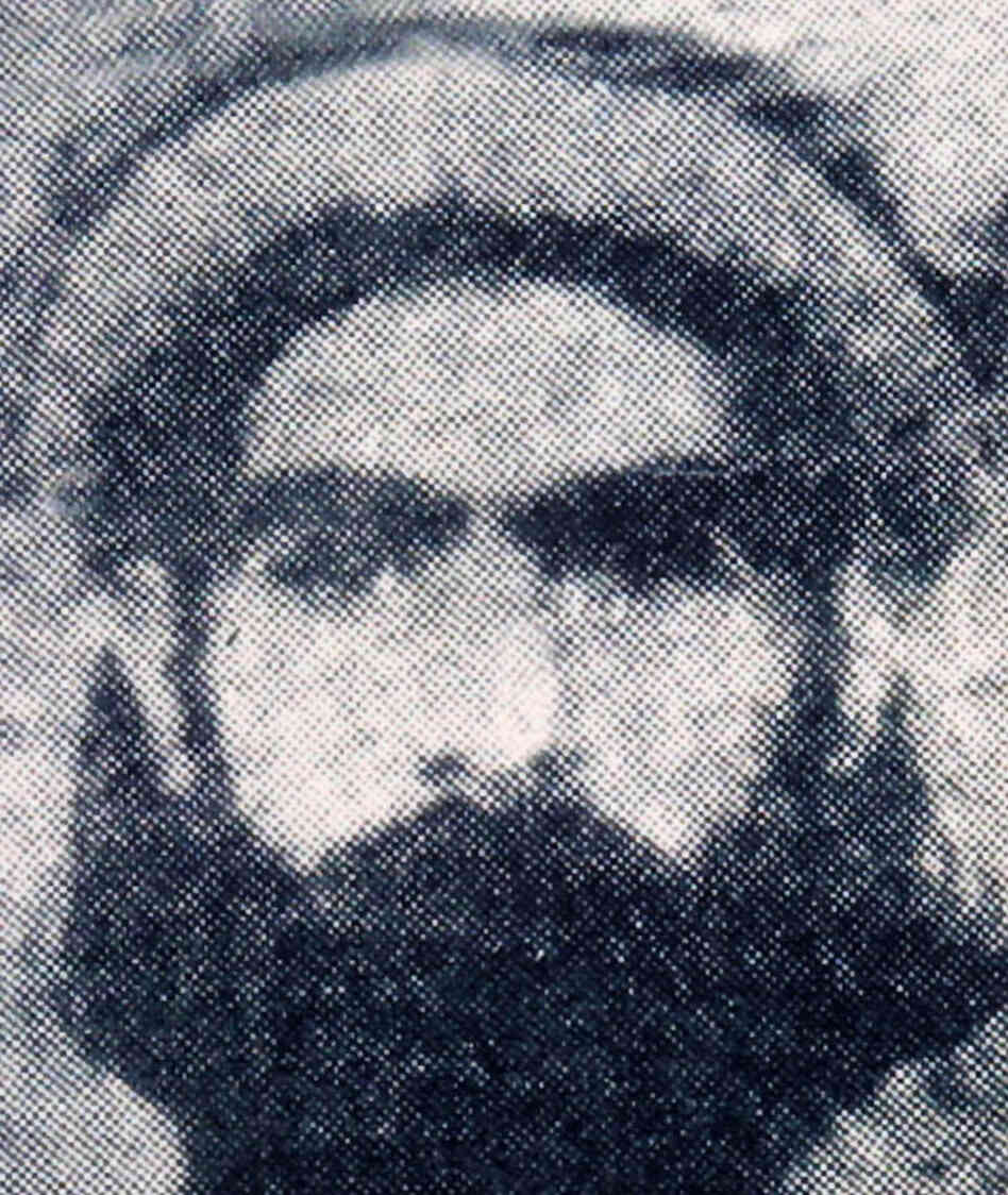 Undated photo reportedly showing Taliban leader Mullah Omar.
