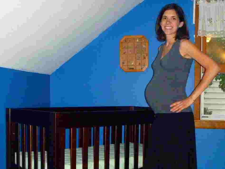 Emily Grace Whebbe spent hours researching what crib to buy before settling on this model by Babyletto.