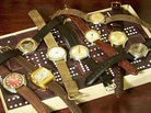 A collection of vintage watches. A collection of vintage watches.