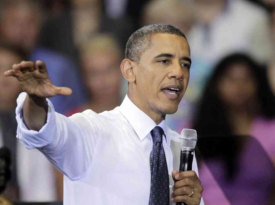 President Obama speaks about the debt showdown during a town hall-style meeting at the University of Maryland in College Park, Md., on July 22.