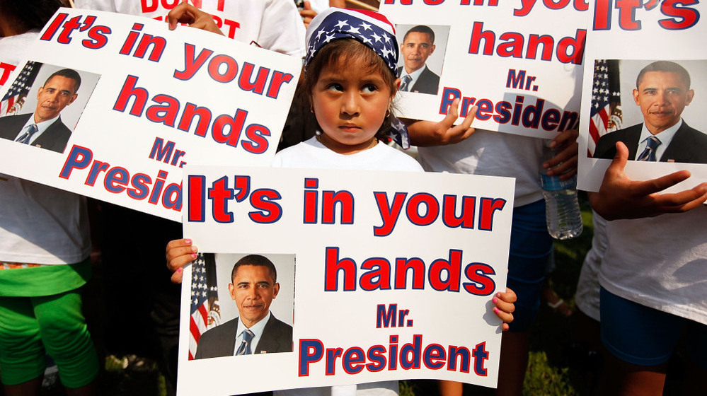 Last summer, dozens of U.S.-born children from across the country traveled to the White House with their undocumented parents to march and demonstrate against recent deportations. When President Obama ran for office, he promised to make comprehensive immigration reform a priority — a promise some say he hasn't fulfilled.