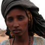 Saruuro Aden traveled on foot from southern Somalia across the Kenyan border with her four children. She says they walked for 10 days.