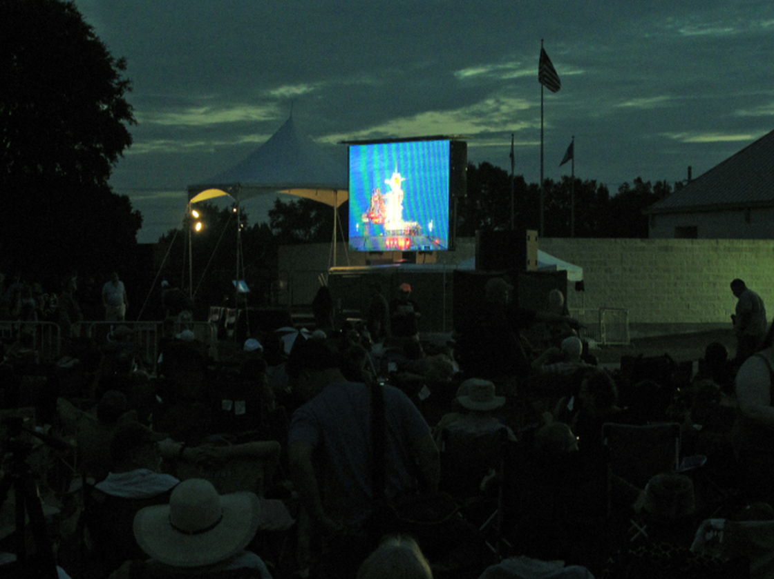 More than a million people were expected in the area around the Kennedy Space Center to watch the launch. Many arrived before sunrise to claim the best seats.