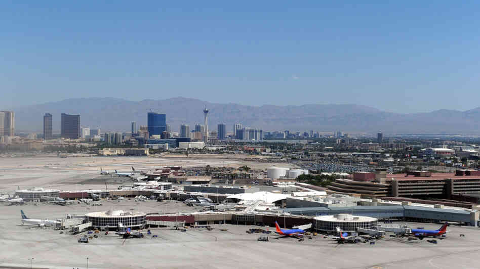 The plan to build a new control tower at McCarran International Airport in Las Vegas is one of the projects affected by the FAA shutdown.
