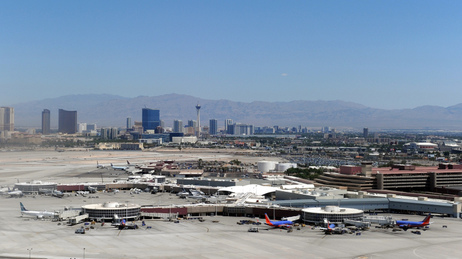 The plan to build a new control tower at McCarran International Airport in Las Vegas is one of the projects affected by the FAA shutdown. The plan to build a new control tower at McCarran International Airport in Las Vegas is one of the projects affected by the FAA shutdown.