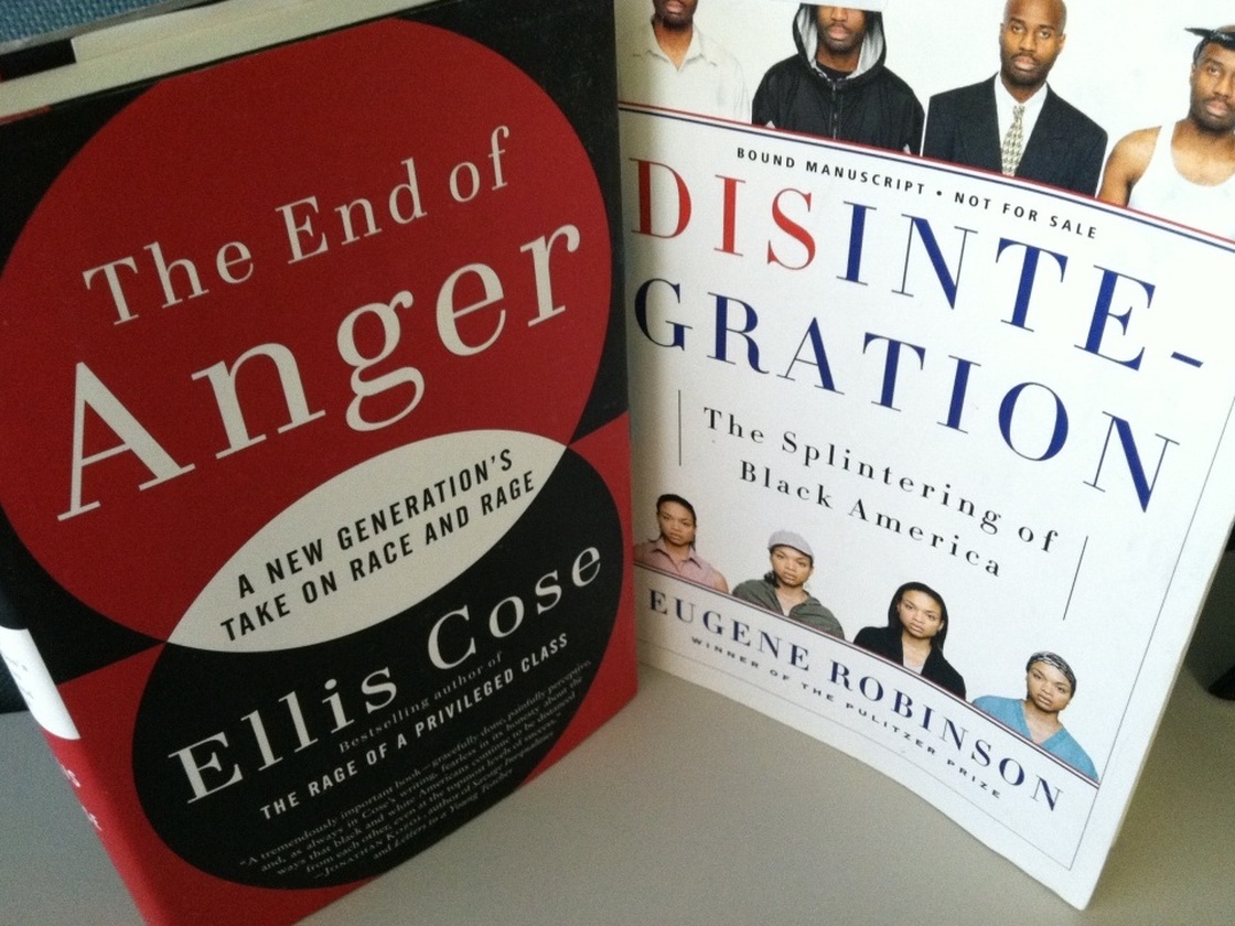 The latest books by former Newsweek columnist Ellis Cose and The Washington Post columnist Eugene Robinson.