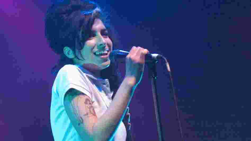 Amy Winehouse onstage in London in 2007.