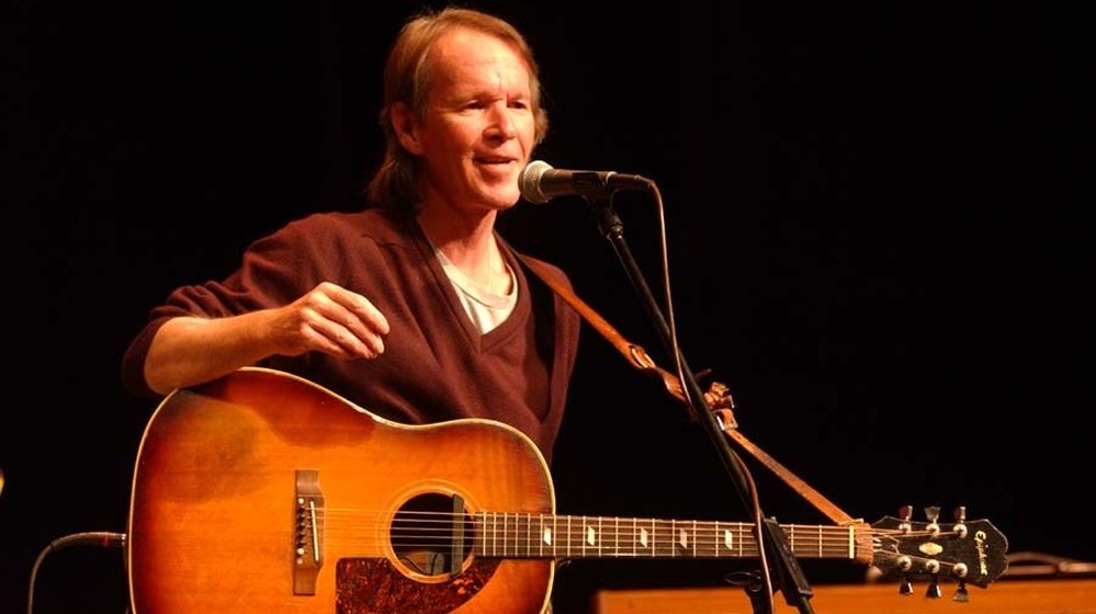 Bill Morrissey performs on Mountain Stage in 1999.