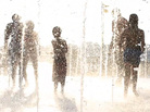 Lost In The Stream: Children play in a New York fountain on July 24, 2010. Beyond being filmed on the same date on the same planet, the film's amateur footage lacks unifying vision. Lost In The Stream: Children play in a New York fountain on July 24, 2010. Beyond being filmed on the same date on the same planet, the film's amateur footage lacks unifying vision.
