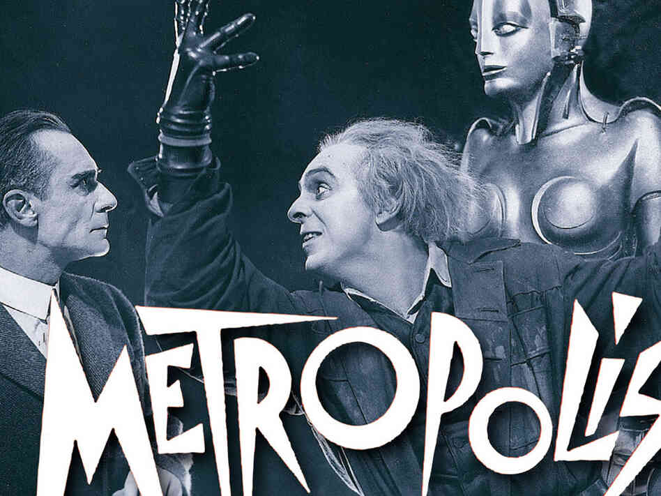 Cover art for Metropolis movie score. Cover art for Metropolis movie score.