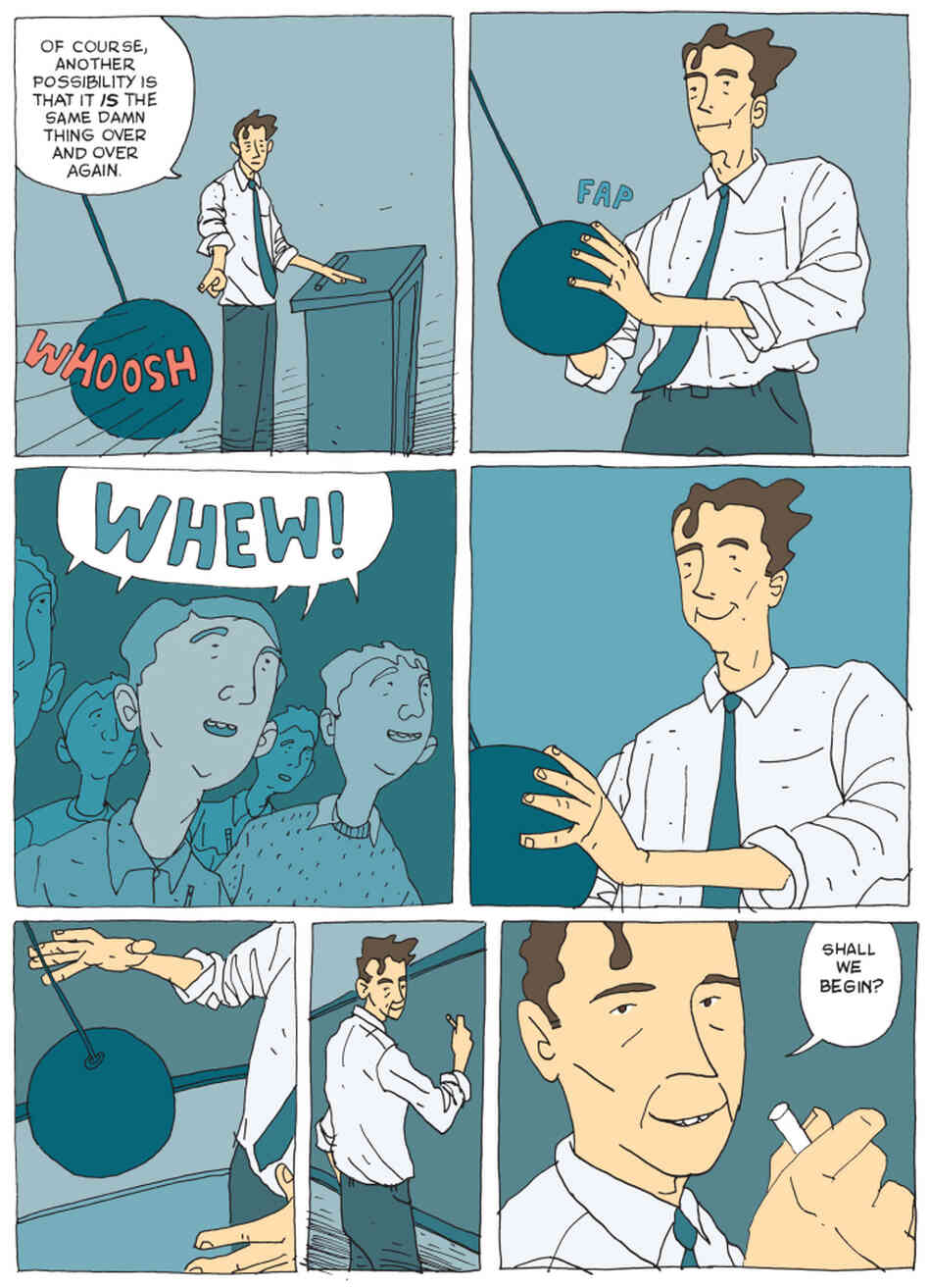 Richard Feynman cartoon Richard Feynman cartoon