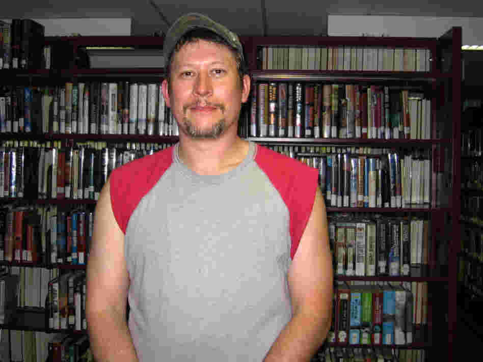Kenny Buchanan, 44, dropped out of school as a teenager. He lost his job when the economy collapsed.