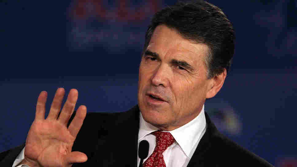 Texas Gov. Rick Perry speaks during the 2011 Republican Leadership Conference in New Orleans on June 18. Texas Gov. Rick Perry speaks during the 2011 Republican Leadership Conference in New Orleans on June 18.