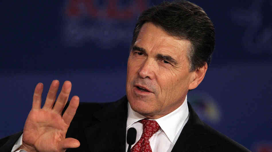 Texas Gov. Rick Perry speaks during the 2011 Republican Leadership Conference in New Orleans on June 18. Texas Gov. Rick Perry speaks during the 2011 Republican Leadership Conference in New Orleans on June 18.