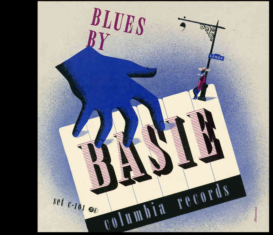 Steinweiss' work embraced jazz, Broadway and pop as well as classical; here, his take on a Count Basie album. 