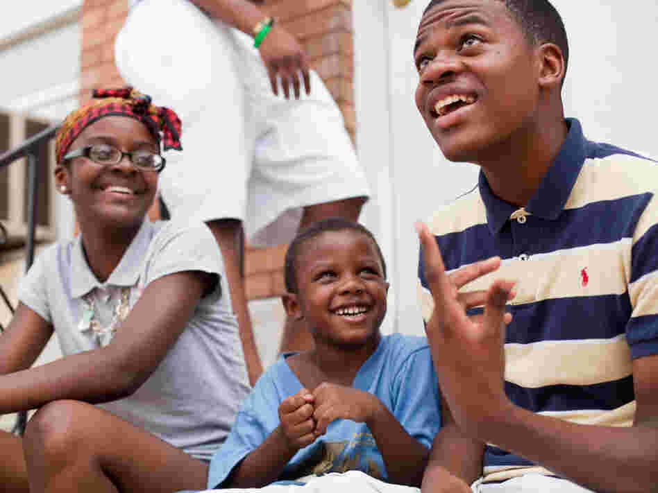Jones (right) was 12 when he arrived at the shelter. Though he was enrolled at Tench Tilghman Middle School in East Baltimore, he had already missed the entire sixth grade and most of seventh. Jones (right) was 12 when he arrived at the shelter. Though he was enrolled at Tench Tilghman Middle School in East Baltimore, he had already missed the entire sixth grade and most of seventh.